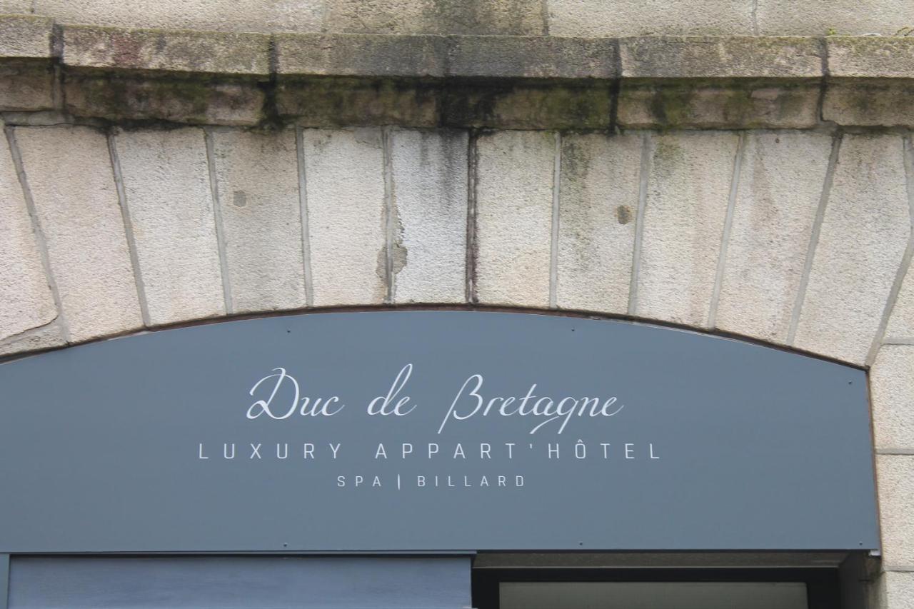 Duc De Bretagne Luxury Apparthotel Morlaix Buitenkant foto