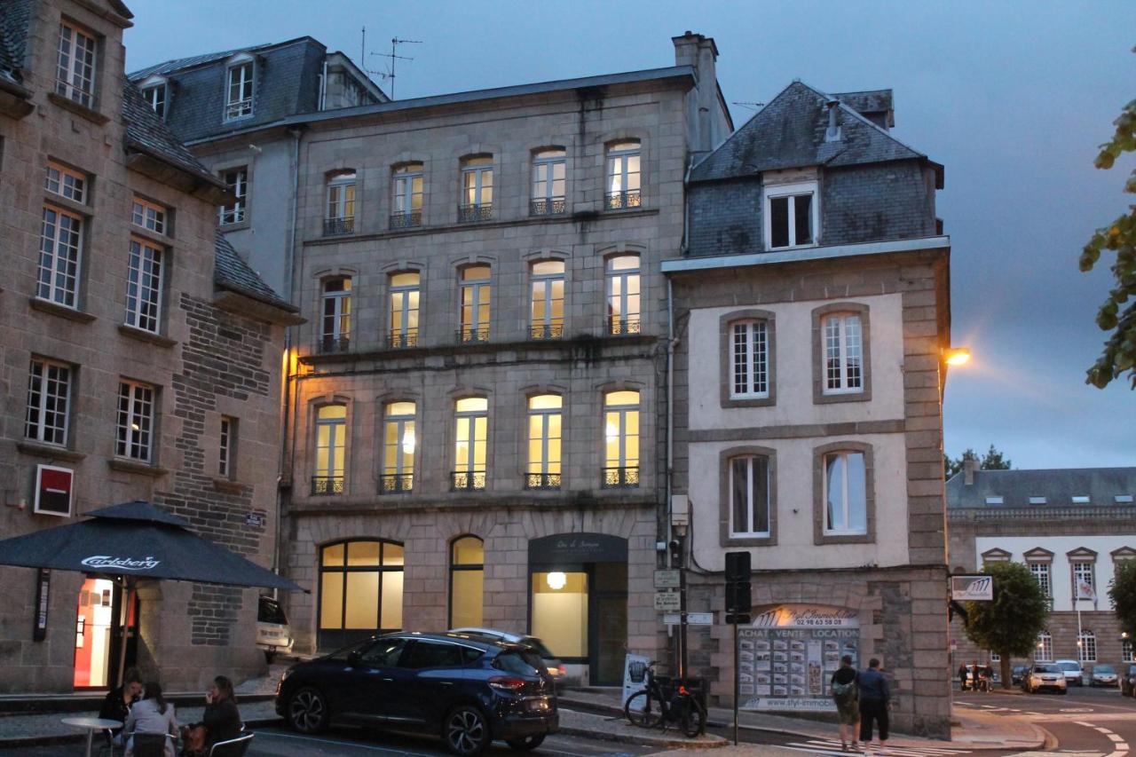 Duc De Bretagne Luxury Apparthotel Morlaix Buitenkant foto